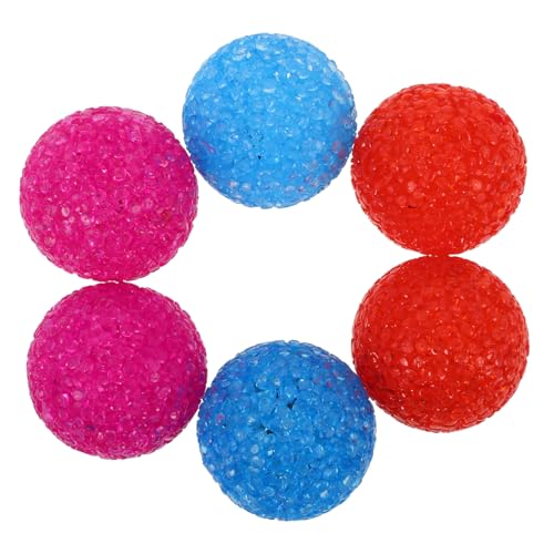 minkissy 6St Katzenspielzeugball Sportspielzeug Trompetenspielzeug Kauspielzeug Spielzeuge katzenkugel Glocke Spielzeug Kätzchenball Haustier Katzenball den Ball jagen Pet-Ball Plastik von minkissy