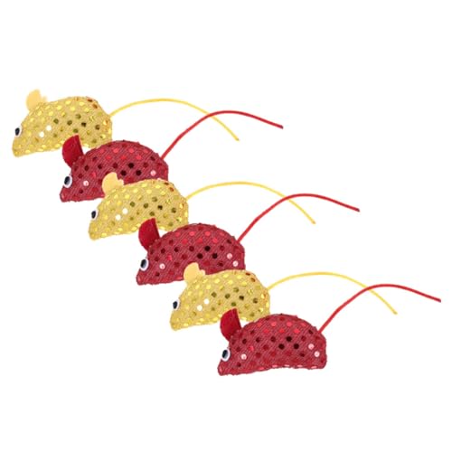 minkissy 6pcs Toys Mouse Toy for Cats Toy Mouse Cat Mice Toy Cat Sequins Mouse Toy Kitten Sequin Cloth Cat Mouse minkissy 6pcs Toys Mouse Toy for Cats Toy Mouse Cat Mice Toy Cat Sequins Mouse Toy Kitten Sequin Cloth Cat Mouse von minkissy