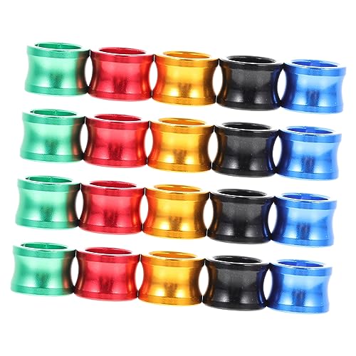 minkissy 80 Pcs Tauben Fuß Ring Armband Ständer Vogel liefert Armband Halter Taube Racing Band Taube Bein Ring Ständer Geflügel Bein Bands Taube Liefert Vogel Fuß Ringe Vogel Bein Band Charme von minkissy