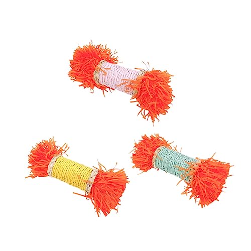 minkissy 9 pcs Kaninchen Kauspielzeug Kleintier Kau-Leckereien Hamster Kauspielzeug Hamster Molar Sticks Hamster Tunnel Chinchilla Molar Toys Kaninchen Spielzeug Hamster Spielzeug Papier Rohr Papier von minkissy