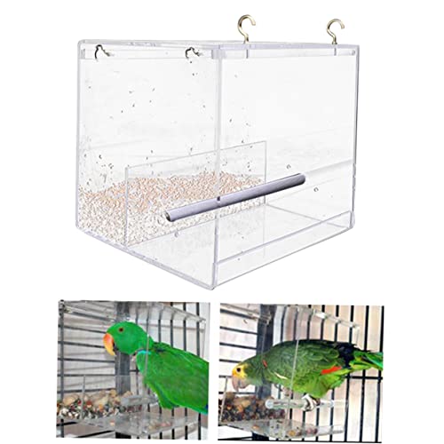 minkissy Birdhouse Caged Bird Feeder Birdfeeder Bird Feeder Camera Suction Bird Feeder Automatic Feeder for Parrot Bird Feeders for outside Bird House Window Bird Feeder Pet Bird Outdoor von minkissy