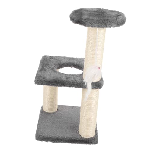 minkissy Cat Climbing Frame Cat Scratching Post Cat Furniture Protector Decor Cat Scratching Board Adorable Cat Scratcher Cat Supplies One-piece Kitten Scratching Post Scraper Accessories von minkissy