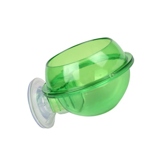 minkissy Chamäleon-Wasser-Fütterung Reptiles Ledge Zubehör Gecko Feeder Tassen Saugnapf Reptile Feeder Anti Escape Feeder Dish schleichtiere Glas Zubringer baumbewohnend Mit Haube Kricket von minkissy