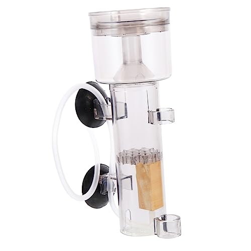 minkissy Eiweißabschäumer Proteinfilter für Aquarien Aquariumfilter Sieb Luftfilter Salzwasser-Reinigungsgerät Salzwasser-Skimmer Haushalt Waschmittel Zubehör Splitter Waschmaschine Acryl von minkissy