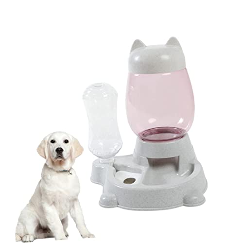 minkissy Flowing Water Cat Bowl Cat Bowls Auto Feeder Pet Food Pet Waterer Storage Containers Cat Bottle Feeder Pet Water Dispenser Automatic Water Dispenser Pet Feeder Small Food Bowl von minkissy