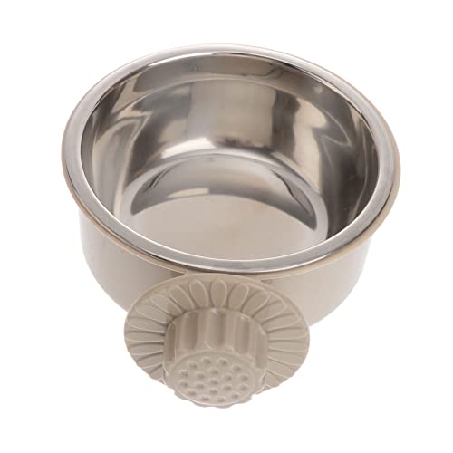 minkissy Häschen-Feeder Futternäpfe Für Kleine Hunde Katzennapf Edelstahl Zwinger Schalenteller Keramik Hundekiste Wassernapf Hasenfutter Futternapf Für Hunde Wasserschale Geschirr Haustier von minkissy