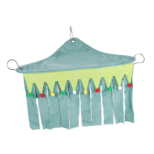 minkissy Hamster Hängematte Hamster Spielzeug Kleintier Hütte Kleintiere Hängematte Kleine Haustier Shelter Pet Hideout Pet Hammock Hut Chinchilla Höhle Hamster Zubehör Hamster Nest Flanell Ecke von minkissy