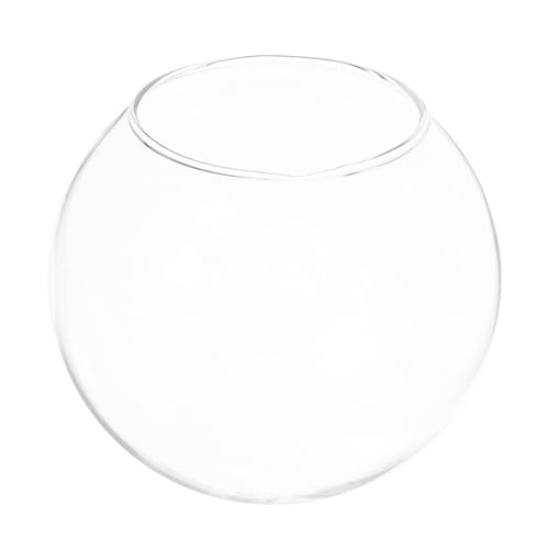 minkissy Hamster Nest Aus Glas Mini-hüttenkäfige Behälter Für Sandbäder Badehaus Chinchilla-Glas Lebewesen Sandbad Sandbehälter Für Meerschweinchen Hamsterhöhle Glas Haustierhaus 10cm von minkissy