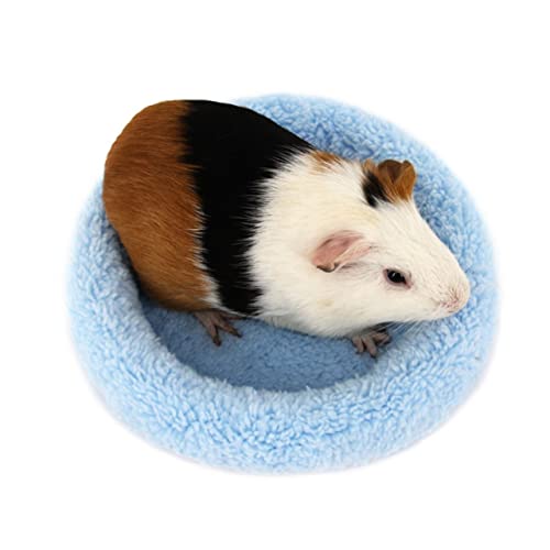 minkissy Hamster Pad Haustier Warmes Kissen Hamsterhausmatte Futter Für Meerschweinchen Hamster Winter Warm Hamsterbetten Meerschweinchenbett Matte Guinea-Bett Maschinenwäsche Haustierdecke von minkissy