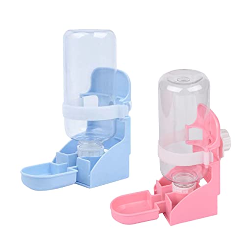 minkissy Hamster Trinkflasche Hamster Wasserflasche Kleintiere Wasser Hamster Wasserspender Kaninchen Wasserflasche Kein Tropfen Bunny Wasserflasche Automatischer Trinkbrunnen Taube von minkissy