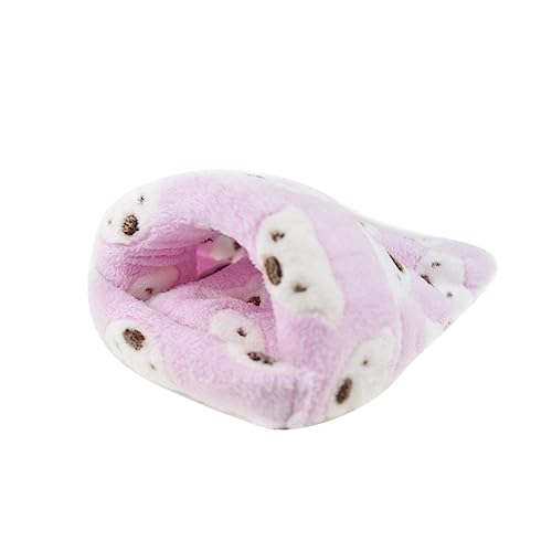 minkissy Hamsterbett Bett Für Hamster Schlafsack Für Haustiere Meerschweinchen Schlafsack Meerschweinchen Bett Igel Schlafendes Nest von minkissy