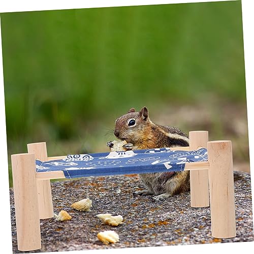 minkissy Hamsternest, kleines Haustierkäfigbett, hängendes Hamsterhaus, Ratte, Schlafbett, Hamsterkäfig, Hängender Hamsterspielzeug, Dealspet Zubehör, Meerschweinchen-Zubehör, Haustierspielzeug, von minkissy