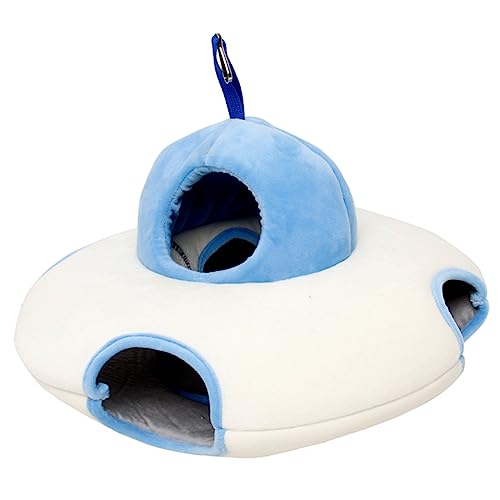 minkissy Hamsternest für Haustiere, Spielzeug, Hamster, Spielzeug, Hängematte, Chinchilla-Hängematte, Hampster-Spielzeug, Haustiere, Hamster, warme Hütte, warmes Haustierbett, warmes Haustiernest, von minkissy