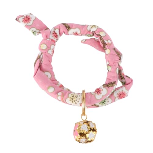 minkissy Haustier Halsband mit Glöckchen Hundehalsband Haustier Katze Haustier Hund von minkissy