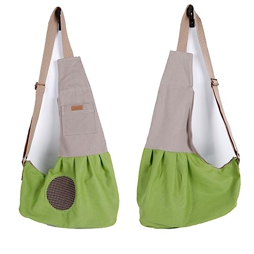 minkissy Haustier Reisetasche Haustier Reisezubehör Hund Haustier Carrier Sling Canvas Pet Carrier Schulter Pet Carrier Pet Sling Bag Pet Canvas Bag Katzen und Hunde Umhängetaschen Tragetasche von minkissy