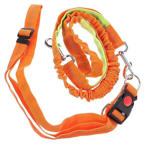 minkissy Haustierleine Bungee Hund Laufen Haustier Schleppkabel Hund Bungee Gym Gürtel Hund Training Bungee Hundegürtel Haustier Gürtel Hund Zugseil Hund Traktionsleine Petg Schärpen Nylon Hundeleine von minkissy