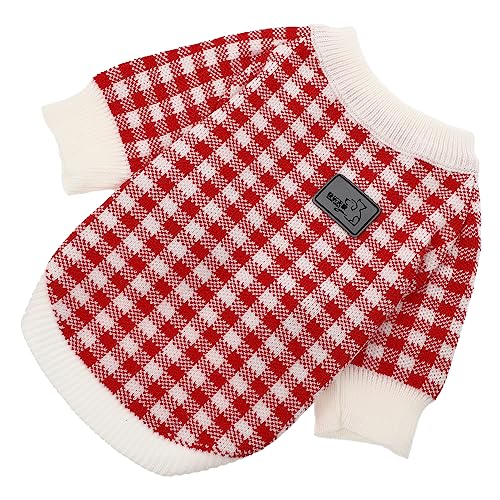 minkissy Warmer Strickpullover für Haustiere Warmer Hundemantel für Kalte Tage für Haustiere von minkissy