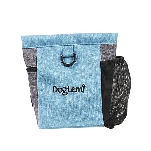 minkissy Hunde behandelt Trainingstasche für Haustiere Ködertasche für das Hundetraining Gürteltaschen Hüfttasche Futterbeutel für Hunde Hundefutter Snack Lebensmittelbeutel Haustiertasche von minkissy