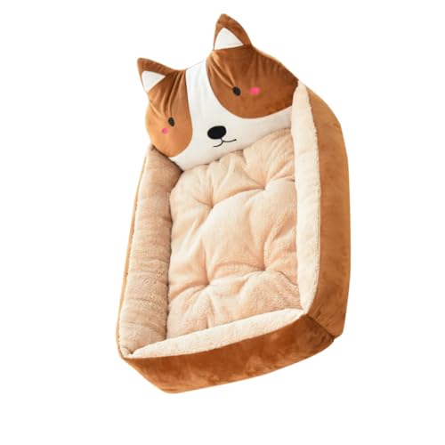 minkissy Hundehaus Bett Haustier Schlafen Bett Haustier Warm Haus Haustier Bett Haus Das Bett Cartoon von minkissy