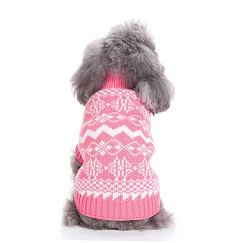 minkissy Hals Pullover Halloween Schildkrötenbecken Mit Deckel Pullover Mit Hohem Kragen Winterkleidung Weihnachtskostüme Hundepullover Rollkragenpullover Für Hunde Elch Wintermantel von minkissy