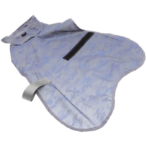 minkissy Hunderegenmantel Hundeponcho Hunderegenmantel Hunderegenkleidung Hundeoverall Hunderegenmantel Regenschirm Für Hunde Gut Sichtbarer Hundemantel Regenponcho Mit Kapuze von minkissy