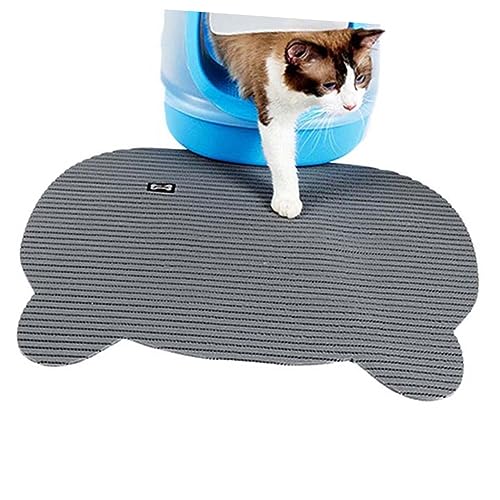 minkissy Indoor+mat Disposable Containers Indoor Mat Cat Mat Cat Pad Litter Catcher Cat Mat Cat Litter Mat Pet Food Mat Box Plate Rabbit von minkissy