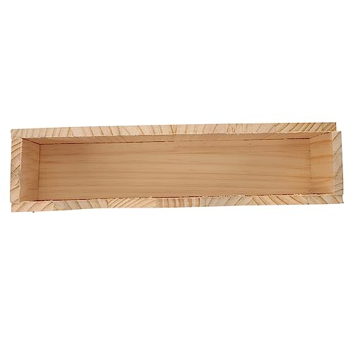 minkissy Kaninchen Holz Gras Ständer Häschen Heu Futterspender Haustier Holz Heu Manager Heu Feeder Kaninchen Häschen Heu Halter Meerschweinchen Heu Futterspender Kaninchen Heu Holz Hohe Kapazität von minkissy