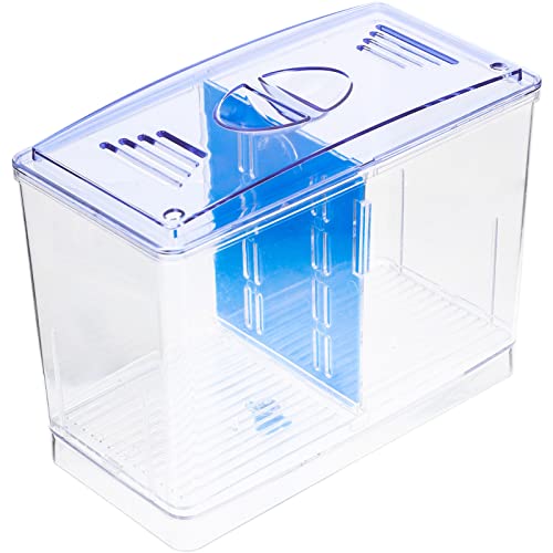 minkissy Kasten Betta Tank Isolationsbox Trennwand für Aquarien Brutstätte für Artemia Betta-Aquarium Fischzuchtbecken Aquarium Fischbecken Haushalt Container Wassertank Betta-Panzer Acryl von minkissy