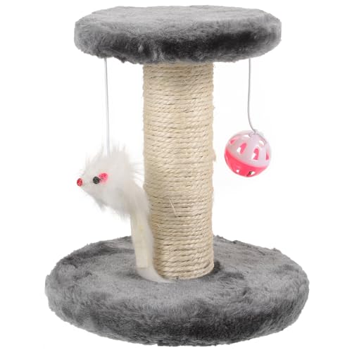 minkissy Katzenspielzeug Spielzeug Für Katzen Vertikaler Klauenkratzer Kätzchen Kratzbaum Kletterpfosten Für Kätzchen Katzenkratzer Sisal Holzbrett Kratzaufkleber Für Katzen Klettern von minkissy