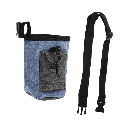 minkissy Leckerli-Tasche für Haustiere Hundekotbeutelhalter Tasche für Tiernahrung Snack-Taschen Welpe Beutel behandeln Hundetasche tragbar Spender Tragetasche Snacks für Hunde Hündchen von minkissy