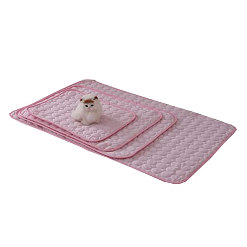 minkissy Pads für Hunde Kühlkissen für Katzen Sommerkühlmatte für Hunde Sofakissen Kühlkissen für Hunde Hundebett Haustier Sommer kühlmatte Hund Sommermatte Leicht Sommer pad Tagesdecke von minkissy