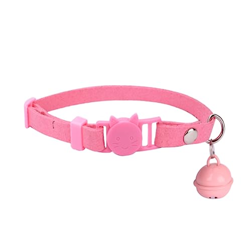 minkissy Haustierhalsband für Katzen Kätzchen Welpen Verstellbare Glocke Pp-Material Einzigartige Designs von minkissy