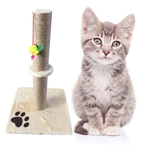 minkissy Pet Cat Scratching Posts Perches House Cat Play Post Climbing Post Cat Scratching Play Mat Kitten Activity Tower Cat Scratching Stand Foldable Bamboo Cat Scratch Stickers von minkissy