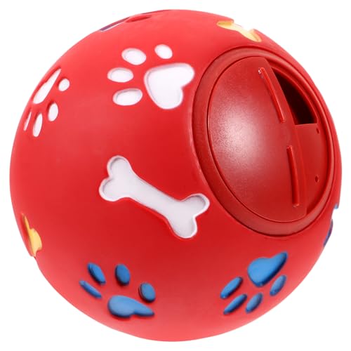 minkissy Pet Leaking Toy Dog Interactive Ball Toy Dog Food Puzzle Ball Enrichment Toy Dog Interactive Dog Feeder Dog Food Ball Dog Toy Ball Interactive Dog Toys Dispenser Bite Plastic Snack von minkissy