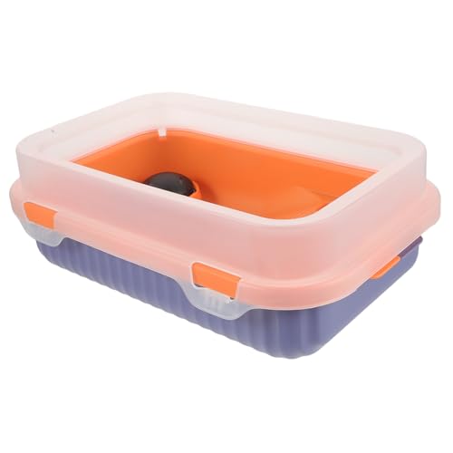 minkissy Plastikbox Schildkröte Tank Für Schildkröten Lebensraum Für Aquarienschildkröten Panzer Für Wasserschildkröten Schildkrötenplattform Für Schildkröte Aquarium Zubehör Pp von minkissy