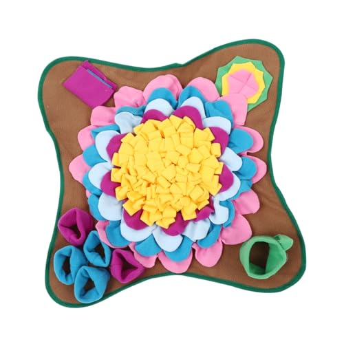 minkissy Puzzle-Spielzeug Pet Sniffing Pad Spielzeug Stitch Kuscheltier Nasenpads Lebensmittel Plüsch Lernspielzeug von minkissy