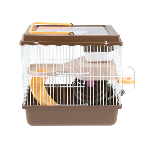 minkissy Ratte Hideout Hamster Carrier Große Hamsterkäfige Hamsterkäfig mit Röhren Kleiner Hamsterkäfig Rattenbett Kleintiertrage Hamster Warm Versteck Haustierkäfig Natürliche Reise Sonnendach Käfig von minkissy