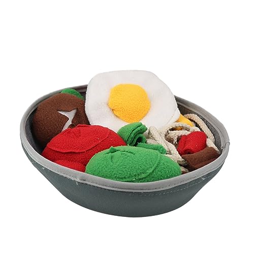 minkissy Riechkissen Aktivitätsmatte Für Hunde Futterkissen Für Hunde Futtermatte Für Hunde Lernspielzeug Welpen Schnüffelmatte Puzzle-Spielzeug Für Welpen Decke Polyester Snack Hündchen von minkissy