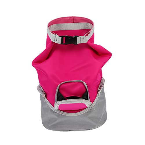 minkissy Rucksack Für Haustiere Camping-Rucksack Lebensmittelbehälter Campingzubehör Tierfutterbehälter Reiserucksack Reisezubehör Hundetragerucksäcke Tragbar Reisen Polyester Tragetasche von minkissy