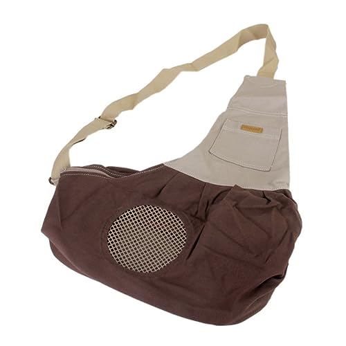 minkissy Schultertasche Tasche Aus Segeltuch Für Haustiere Tragetasche Für Haustiere Umhängetasche Kleiner Hund von minkissy