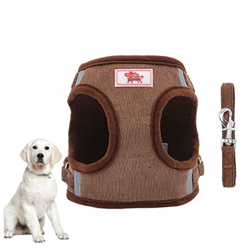 minkissy Set Reflektor Weste Reflektierendes Haustier Geschirr Keine Hundeweste Haustier Weste Geschirr Reflektierendes Hundegeschirr Haustier Brustgurt Training Hundegeschirr Reflektierende Weste von minkissy