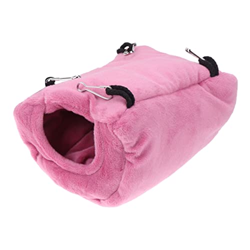 minkissy Spielzeug Hängematte Hamster Hängematte Fleece Schlafsack Hängematte Schlafsäcke Chinchilla Hängematte Critter Cage Hängematte für Stofftiere Plüsch Hängematte Hamster Bettwäsche Guinea von minkissy