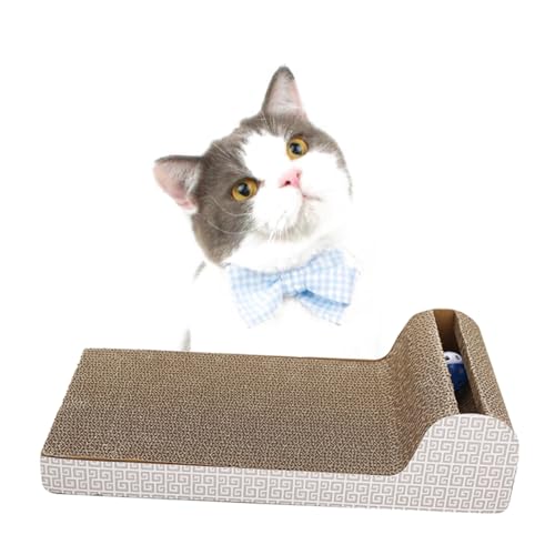 minkissy Katzenkratzbaum P-förmig Wellpappe Spielzeug Für Katzen minkissy Katzenkratzbaum P-förmig Wellpappe Spielzeug Für Katzen von minkissy