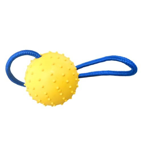 minkissy Spielzeugball für Haustiere interaktives Interactive Dog Toys Robustes Kauspielzeug für Welpen Hunde Apportierball beißt Bälle von minkissy