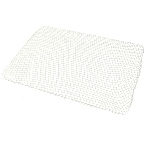 minkissy Terrarien Fluchtnetz Für Schildkröten Aquariennetz Durchsichtiges Maschennetz Fisch Tank Netz Fischnetz Aquariengitter Mesh-Aquarium-Deckel Baumwollseil Weiß Kunststoffgitter Glas von minkissy