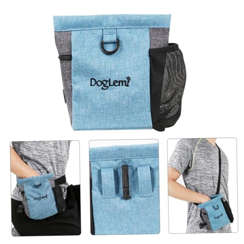 minkissy Tragetasche für Haustiere Hundetrainingstasche Leckerlibeutel für Welpen Ködertasche für das Hundetraining Futterbeutel für Hunde draussen Haustiertasche Gürteltasche Ausrüstung von minkissy