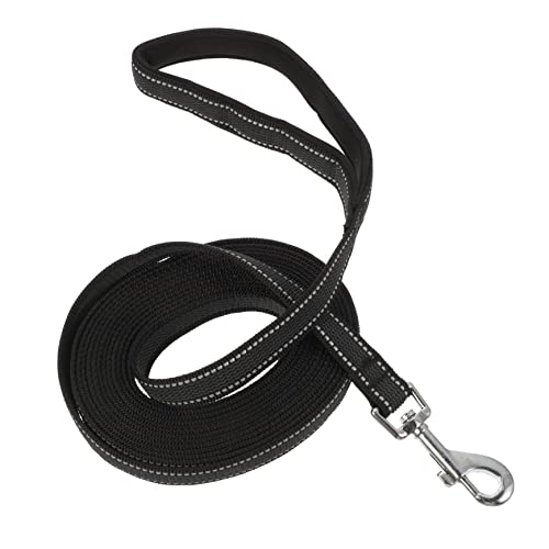 minkissy Trainingsseil für Hunde Trainingsleine für Haustiere reflektierende Leine für Hund Welpe Outdoor-Hundeseil großes Hundeseil klein Gürtel Kettenblatt Leinen Hündchen Nylon von minkissy