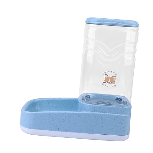 minkissy Trinkbrunnen für Haustiere Haustier Trinknapf Futternapf für Katzen pet Water Bowl Automatischer Wasserspender für Haustiere Futterautomat für Welpen Wassernapf für Welpen von minkissy