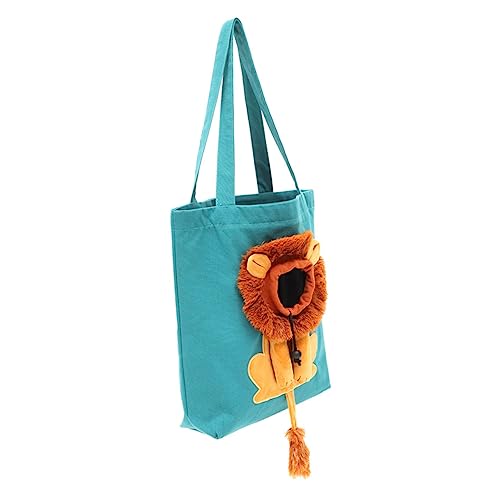 minkissy Umhängetasche Katzentragetasche Sling-katzentasche Katze Mit Umhängetasche Kleine Canvas-Tragetasche Für Haustiere Outdoor-reisehandtasche Welpe Reisen Segeltuch Tragbar Hundekäfig von minkissy