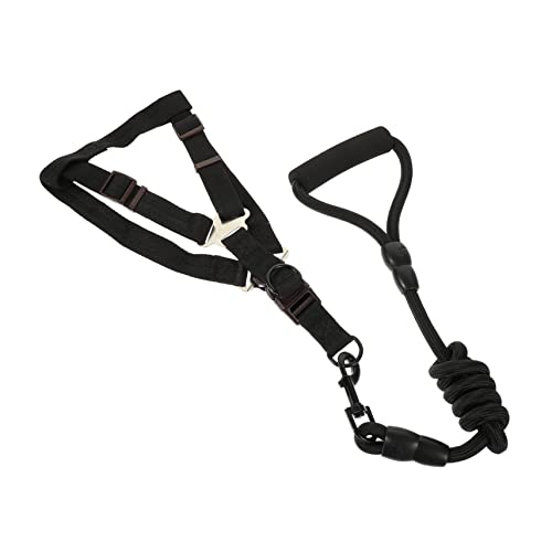 minkissy Verstellbare Hundeleine, Hundegeschirr für Spaziergänge, Katzen, Outdoor-Geschirr, Training, lange Hundeleinen, Spazierengehen, Kontrolle, Seil, Metall, 5 Sets von minkissy